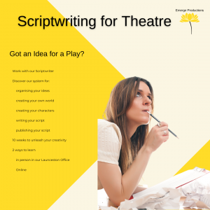 Scriptwriting for Theatre 10 Week Course