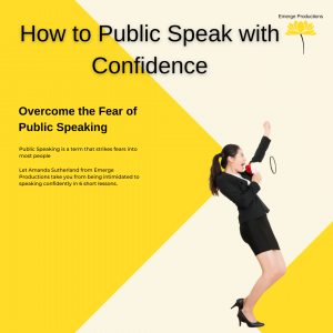 How to Public Speak with Confidence