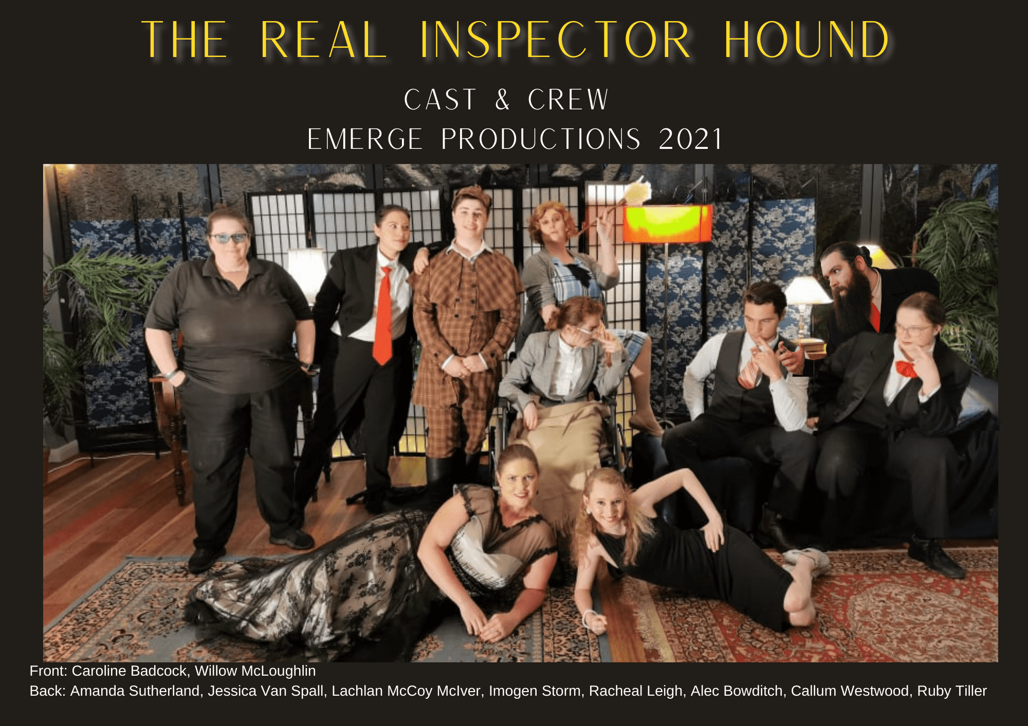 The Real Inspector Hound Cast & Crew